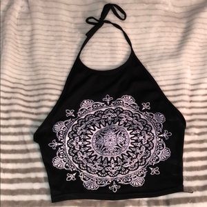 Boho halter top